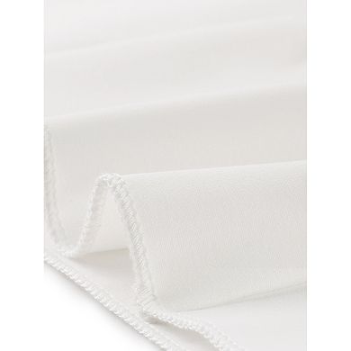 Ruffle Shirt For Women Round Neck Cap Sleeve Blouse Tops