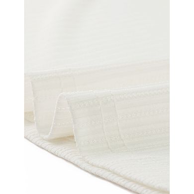 Cut Out Keyhole Collared Top For Women Casual Long Sleeves Solid Tops