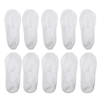 5 Pairs Invisible Deep Mouth Lace Socks Soft Fashion For Women