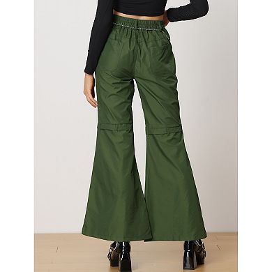 Cargo Baggy Pants For Women's High Waisted Wide Leg Casual Pants