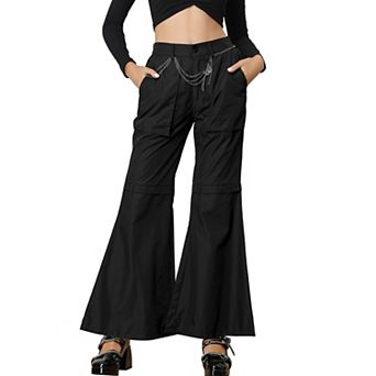 Cargo Baggy Pants For Women's High Waisted Wide Leg Casual Pants