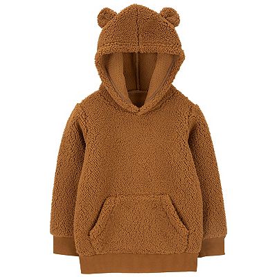 Sherpa bear hoodie new arrivals