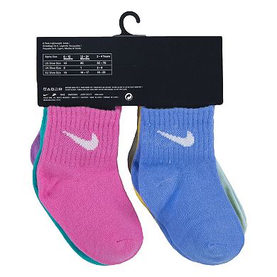 Baby & Toddler Nike Swoosh 6-Pack Ankle Socks