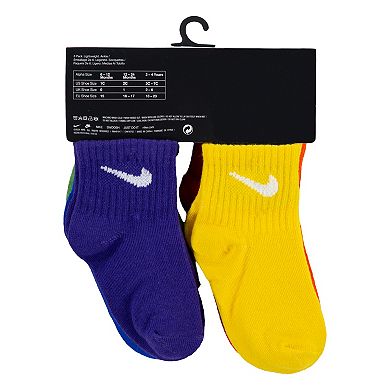 Baby & Toddler Nike Swoosh 6-Pack Ankle Socks