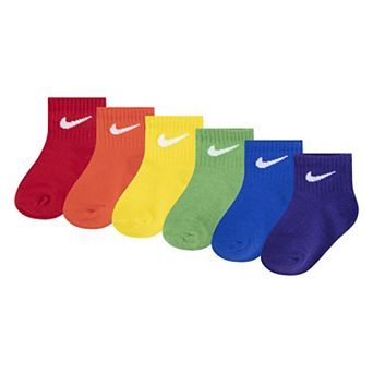 Baby & Toddler Nike Swoosh 6-Pack Ankle Socks