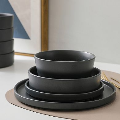 Stone + Lain Celina Stoneware 16-Piece Dinnerware Set