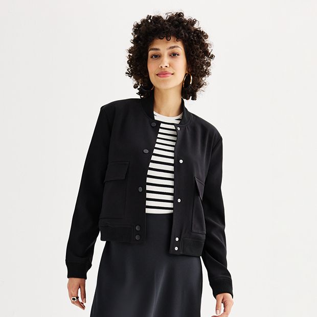 Kohls womens bomber jacket sale