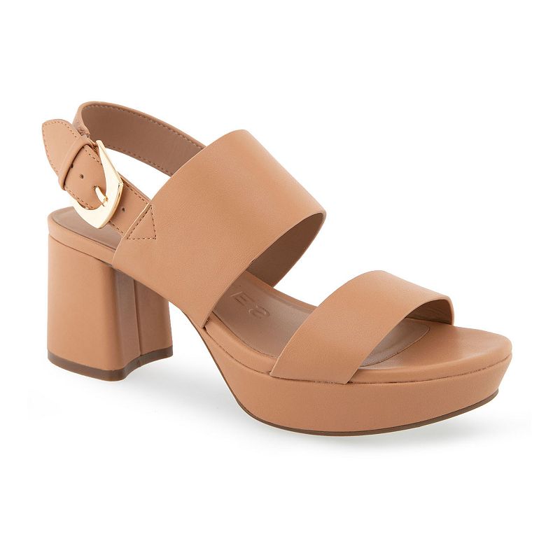 Aerosoles Camilia Women's Platform Sandals, Size: 9, Natural