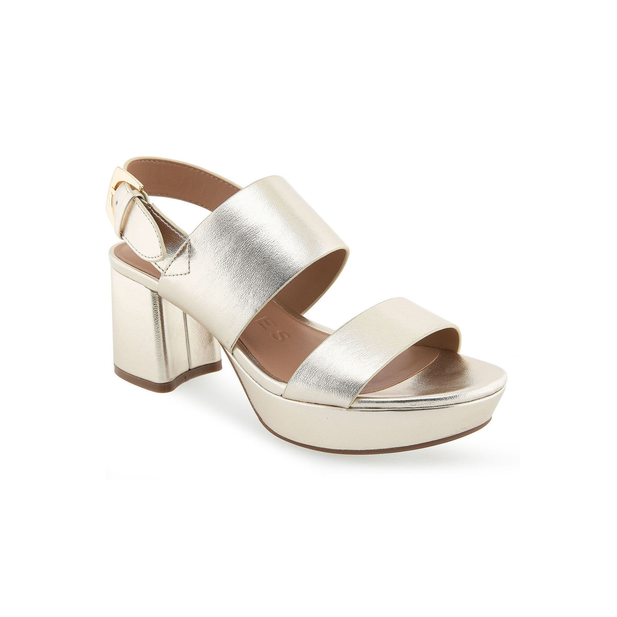Aerosoles Camilia Womens Platform Sandals, Size: 6, Soft Gold Pu