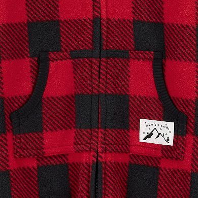 Baby Boy Carter's 1-Piece Buffalo Check Jumpsuit
