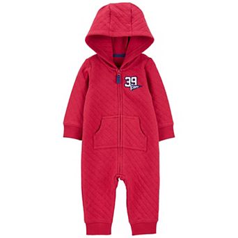 Baby Boy Carter's Long Sleeve Quilted Jumpsuit