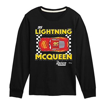 Disney / Pixar's Cars Boys 8-20 Lightning McQueen Long Sleeve Graphic Tee