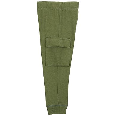 Toddler Boy Carter's 2-Piece Construction Pullover & Jogger Pants Set