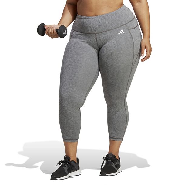 Plus Size adidas Optime Stash Pocket 7 8 Training Leggings