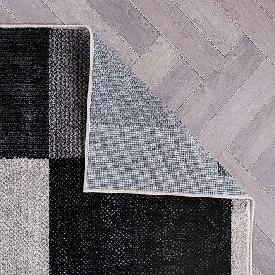 World Rug Gallery Fulton Modern Geometric Area Rug