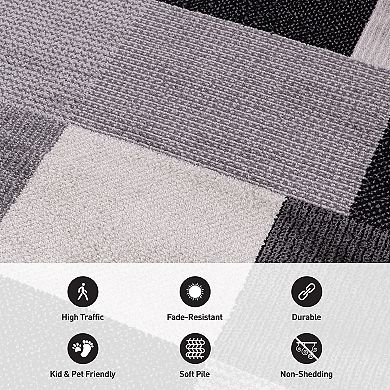 World Rug Gallery Fulton Modern Geometric Area Rug