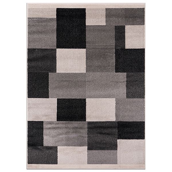 World Rug Gallery Fulton Modern Geometric Area Rug