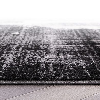 World Rug Gallery Modern Abstract Gradient Area Rug