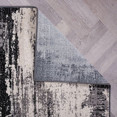 World Rug Gallery Modern Abstract Gradient Area Rug