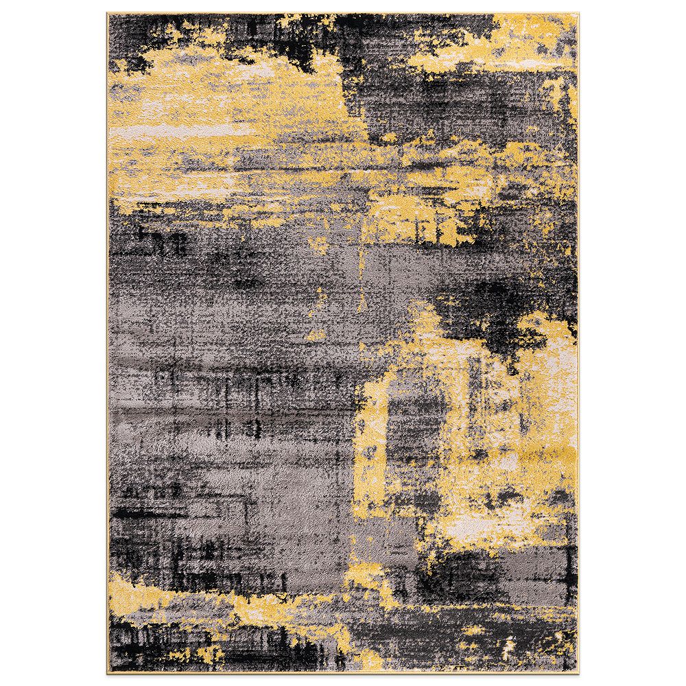 World Rug Gallery Modern Abstract Gradient Area Rug