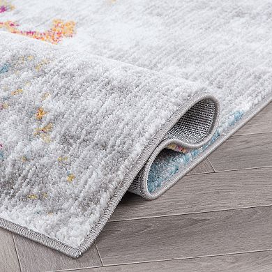 World Rug Gallery Contemporary Abstract Elegance Area Rug