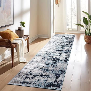 World Rug Gallery Modern Abstract Reflections Area Rug