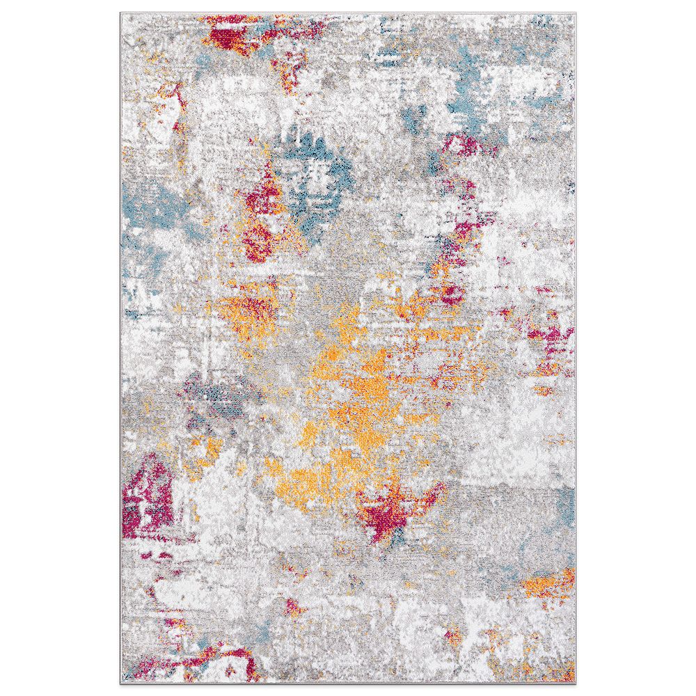 World Rug Gallery Modern Abstract Reflections Area Rug