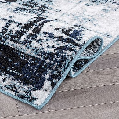 World Rug Gallery Contemporary Chic Abstract Design Area Rug
