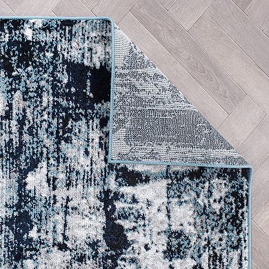 World Rug Gallery Contemporary Chic Abstract Design Area Rug