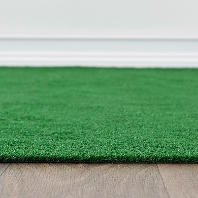 World Rug Gallery Artificial Turf Indoor / Outdoor Area Rug