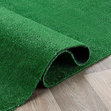 World Rug Gallery Artificial Turf Indoor / Outdoor Area Rug