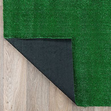 World Rug Gallery Artificial Turf Indoor / Outdoor Area Rug