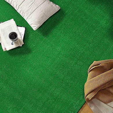 World Rug Gallery Artificial Turf Indoor / Outdoor Area Rug