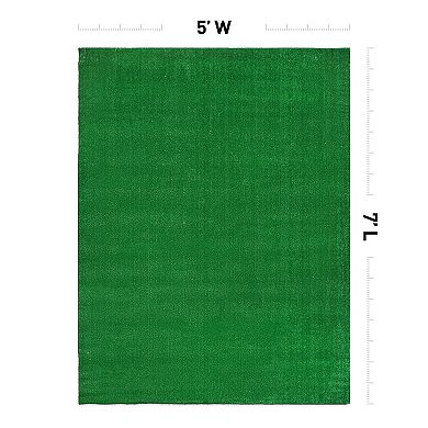 World Rug Gallery Artificial Turf Indoor / Outdoor Area Rug