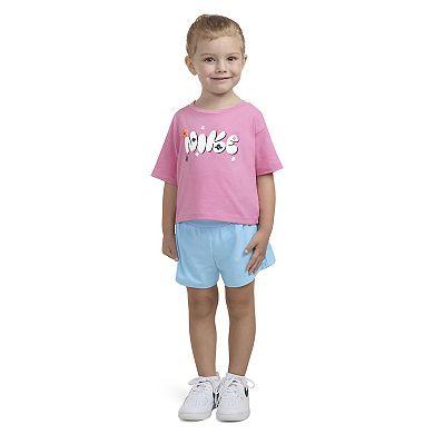 Toddler Girls Nike Logo Boxy Graphic Tee