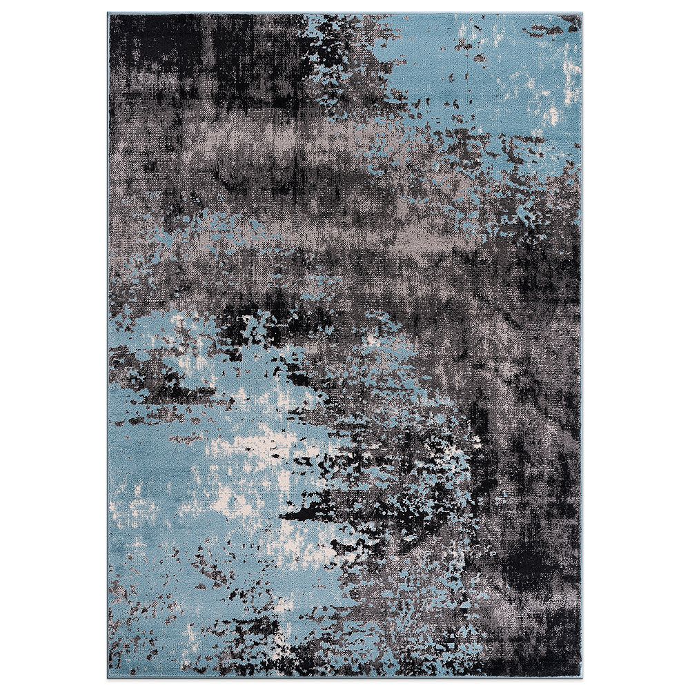 World Rug Gallery Contemporary Abstract Splash Area Rug