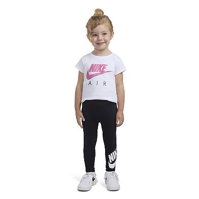 Toddler Girls Nike Club High Rise Leggings