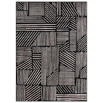 World Rug Gallery Contemporary Bohemian Stripes Area Rug