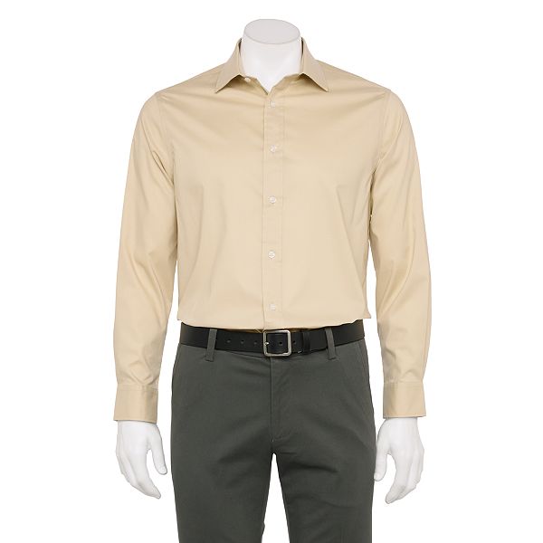 Men's Haggar® ClassicFit Premium Comfort Wrinkle Resistant Dress Shirt