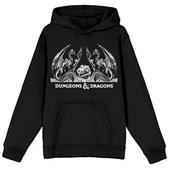 Men's Dungeons & Dragons Dice Graphic Hoodie