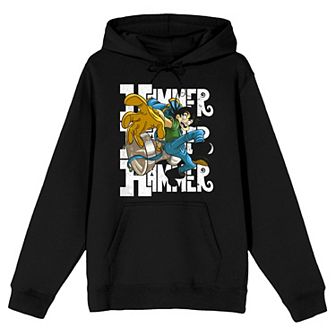 Men's Hammer Stud Battle Stance Graphic Hoodie