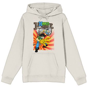 Men's Hammer Stud Pose On Ray Background Graphic Hoodie