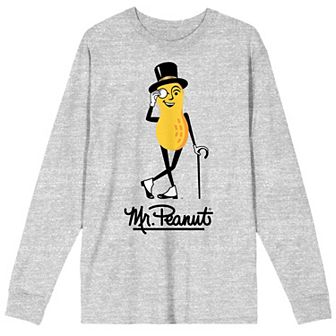 Men's Planters Mr. Peanut Long Sleeve Graphic Tee