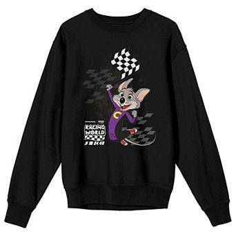 Men's Chuck E. Cheese Waving Long Sleeve Graphic Tee