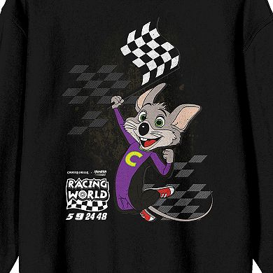 Men's Chuck E. Cheese Waving Long Sleeve Graphic Tee