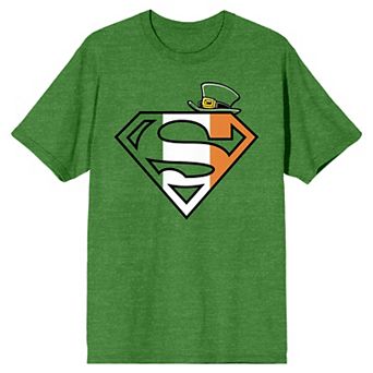 Men's Superman St. Patricks Logo Graphic Tee
