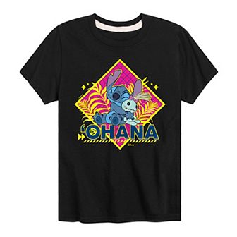 Disney's Lilo & Stitch Boys 8-20 Ohana Graphic Tee