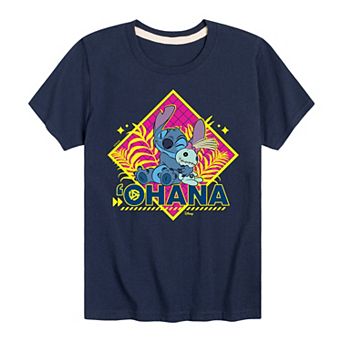 Disney's Lilo & Stitch Boys 8-20 Ohana Graphic Tee
