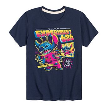 Disney's Lilo & Stitch Boys 8-20 Experiment 626 Graphic Tee