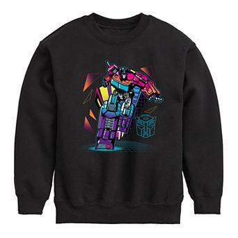 Boys 8-20 Transformers Optimus Run Fleece Sweatshirt